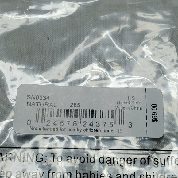 The Sak Women's Natural Stone Pendant Collar Necklace Gold Metal 18 Inch… - Picture 7 of 7